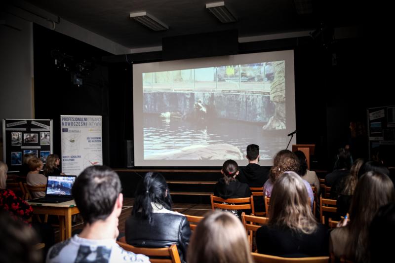1. Projekty unijne podsumowywane w auli "Ekonomika"