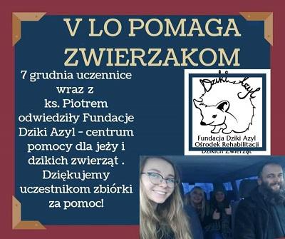 Wolontariusze V LO
