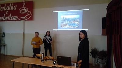 Wizyta studentów z Kazachstanu