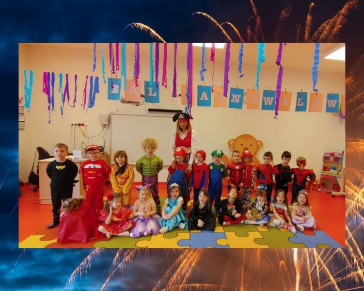 Bal Karnawałowy w grupie czerwonej